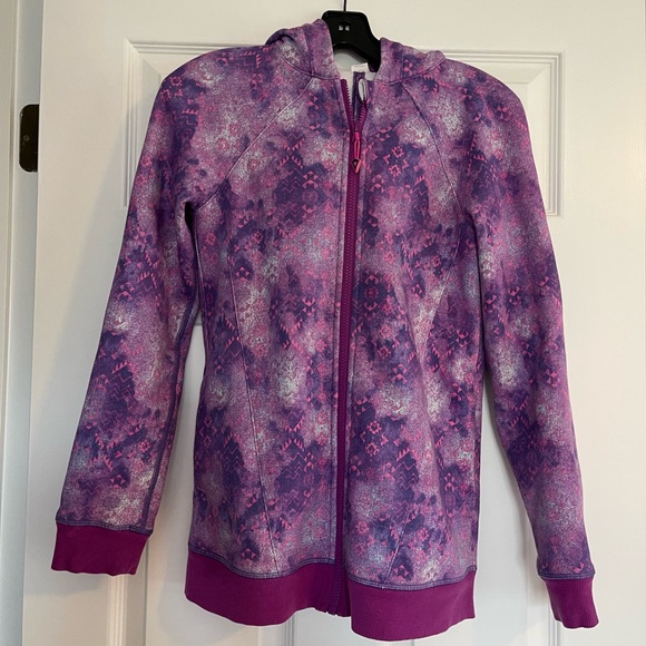lululemon - ivivvaジップアップジャケット　14 IVIVVA Lululemon Jacket Perfect Your Practice Cuffins